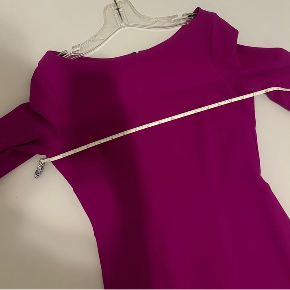 Greta Constantine Sevin Midi Dress in Fuschia - Picture 16 of 17
